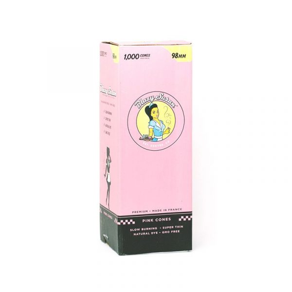 Caja con 1000 Conos Rosas de 98 mm de Blazy Susan