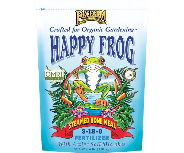 FoxFarm Happy Frog Steamed Bone Meal Fertilizer (4 lb)